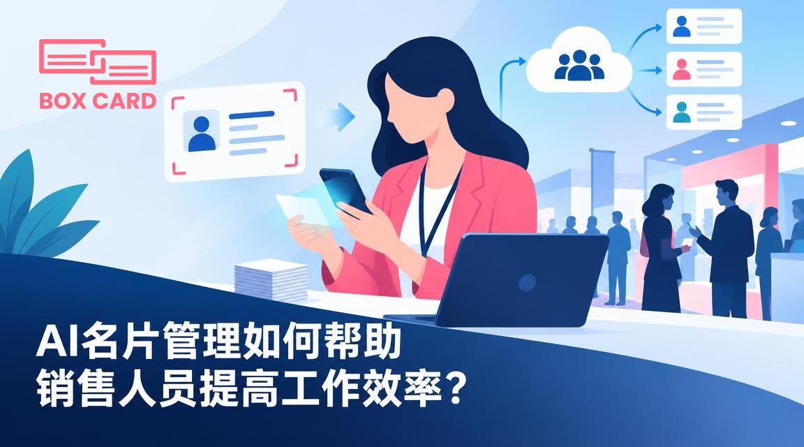 AI名片管理如何帮助销售人员提高工作效率？