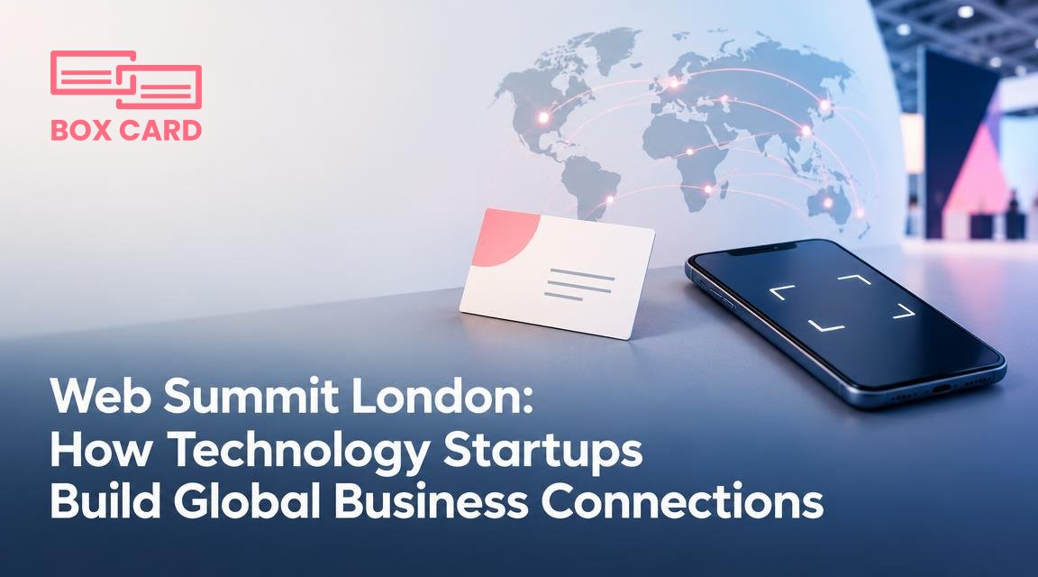 Web Summit London: How Technology Startups Build Global Business Connections
