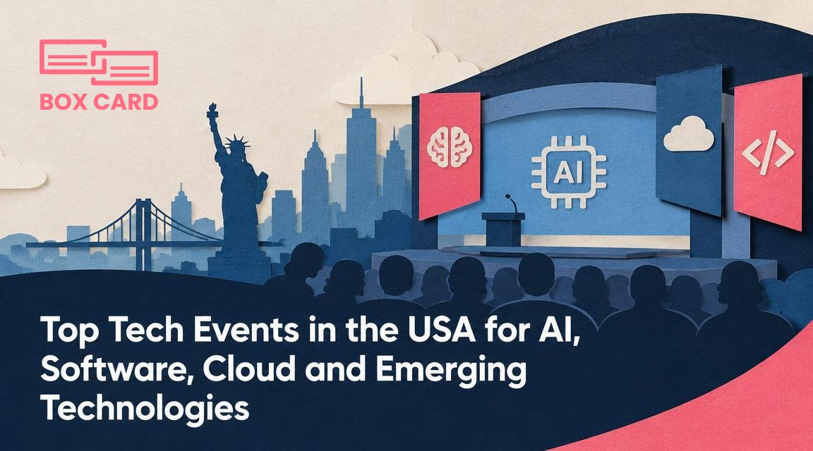 Top Tech Events in the USA for AI, Software, Cloud and Emerging Technologies