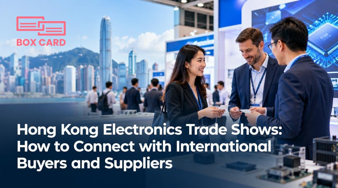 Hong Kong Electronics Trade Shows: How to Connect with International Buyers and Suppliers