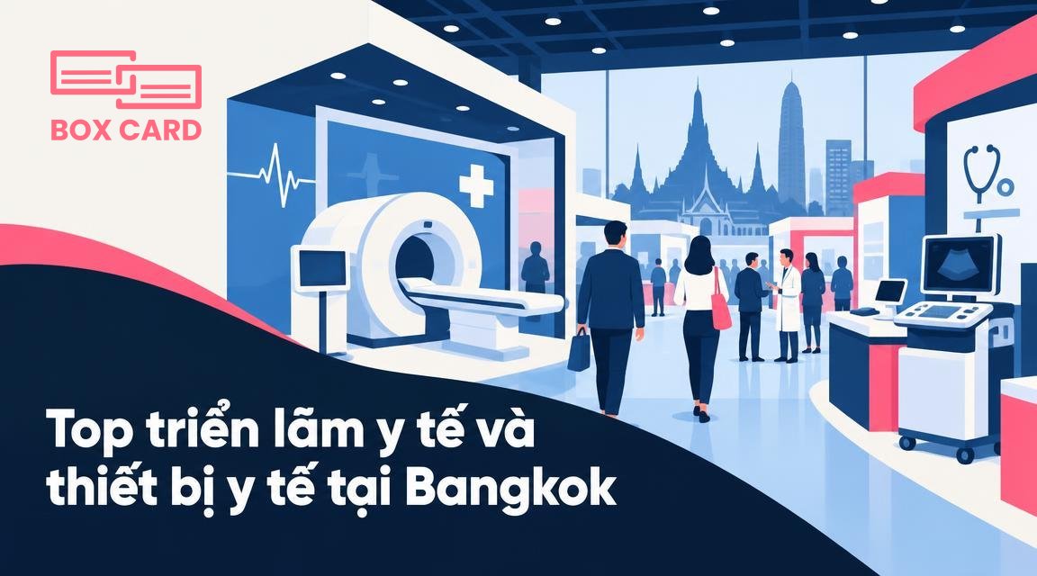 Top triển lãm y tế và thiết bị y tế tại Bangkok