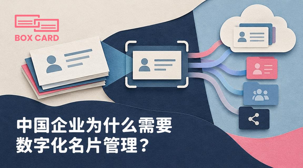 中国企业为什么需要数字化名片管理？