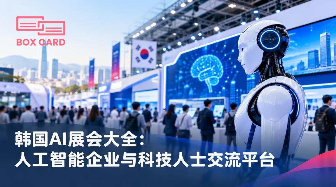 韩国AI展会大全：人工智能企业与科技人士交流平台