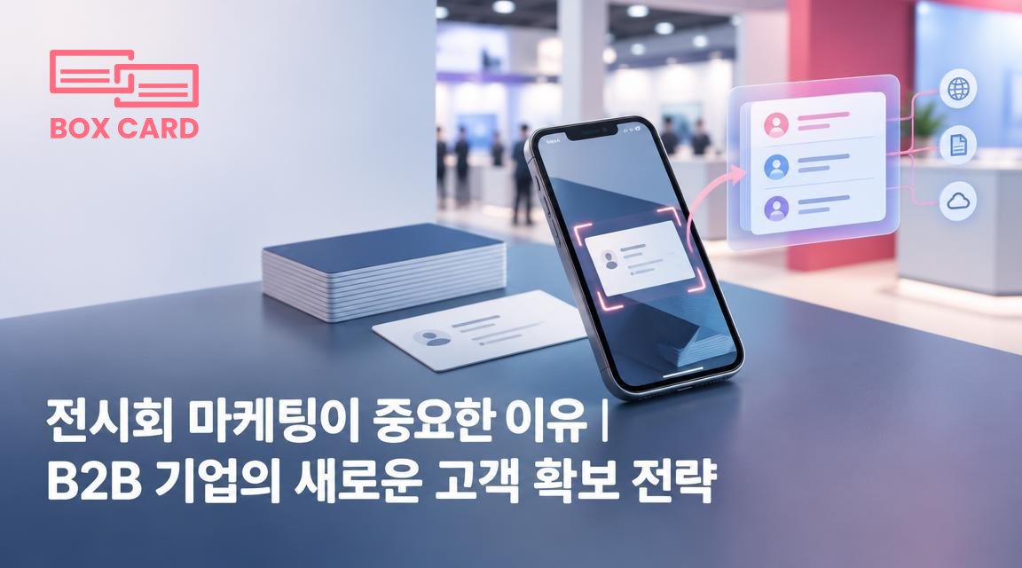 전시회 마케팅이 중요한 이유｜B2B 기업의 새로운 고객 확보 전략