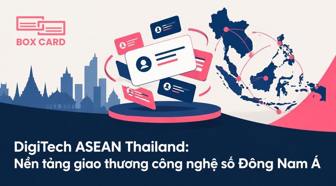 DigiTech ASEAN Thailand: Nền tảng giao thương công nghệ số Đông Nam Á