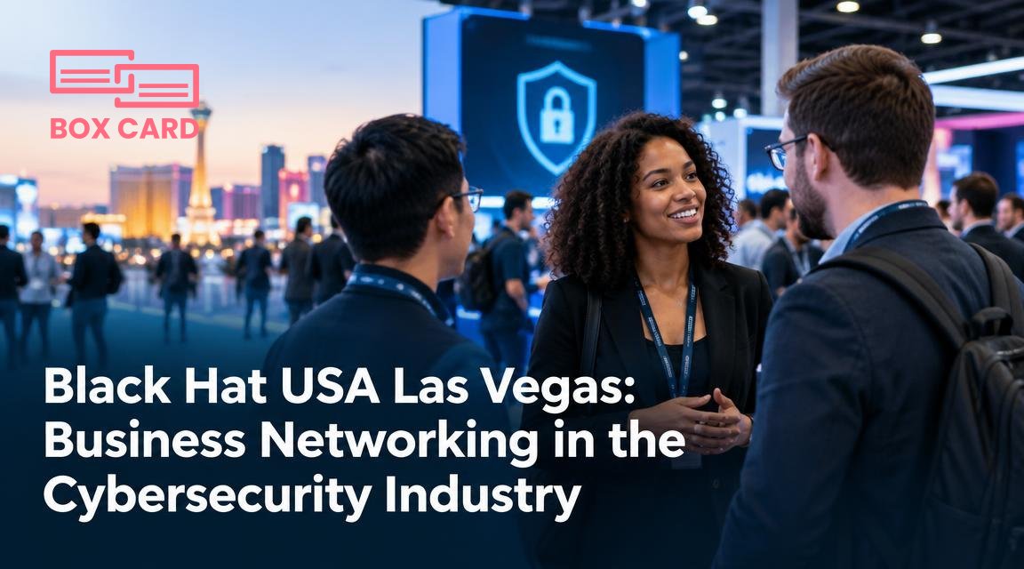Black Hat USA Las Vegas: Business Networking in the Cybersecurity Industry