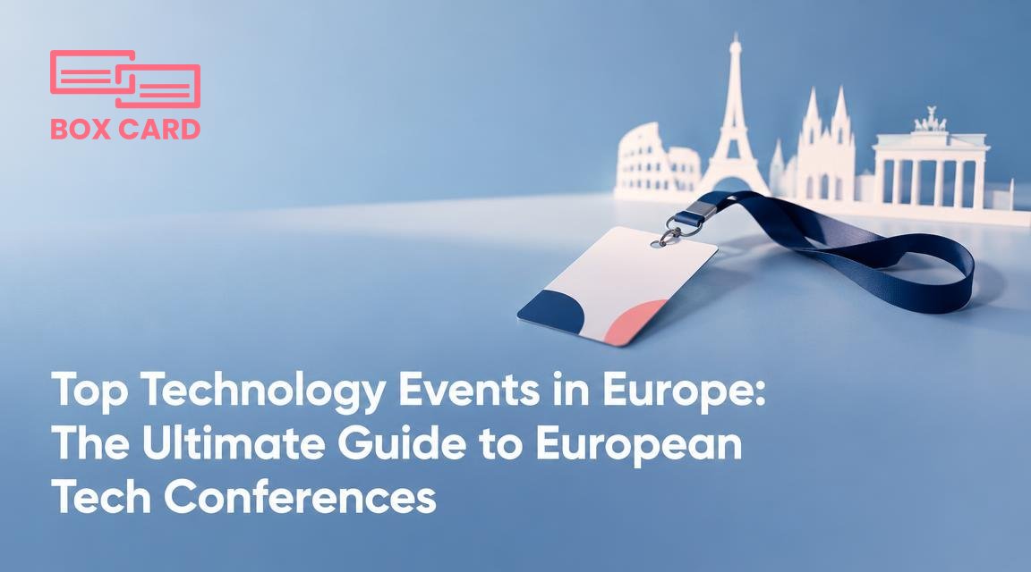 Top Technology Events in Europe: The Ultimate Guide to European Tech Conferences