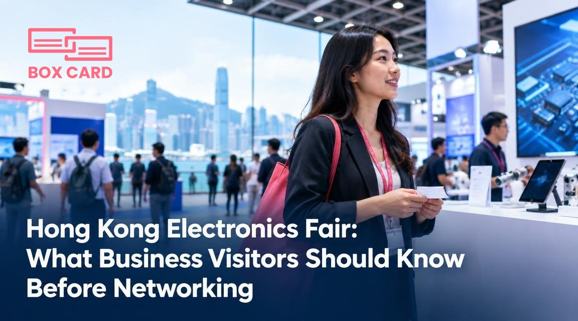 Hong Kong Electronics Fair: What Business Visitors Should Know Before Networking