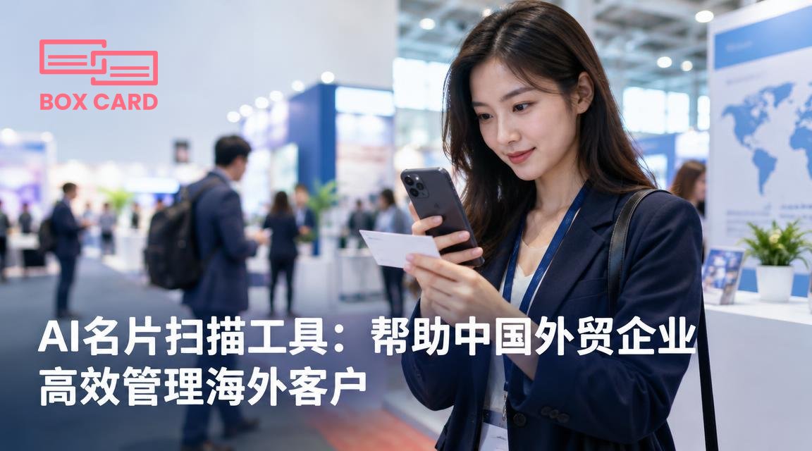 AI名片扫描工具：帮助中国外贸企业高效管理海外客户
