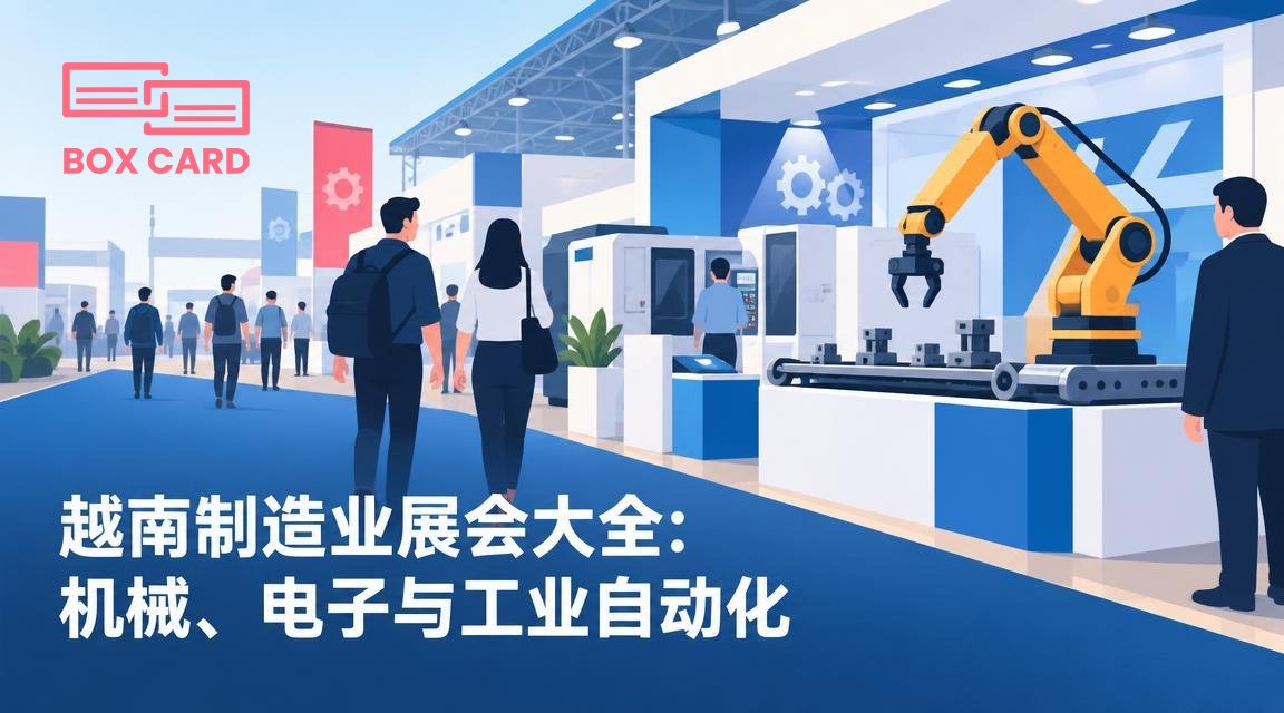 越南制造业展会大全：机械、电子与工业自动化