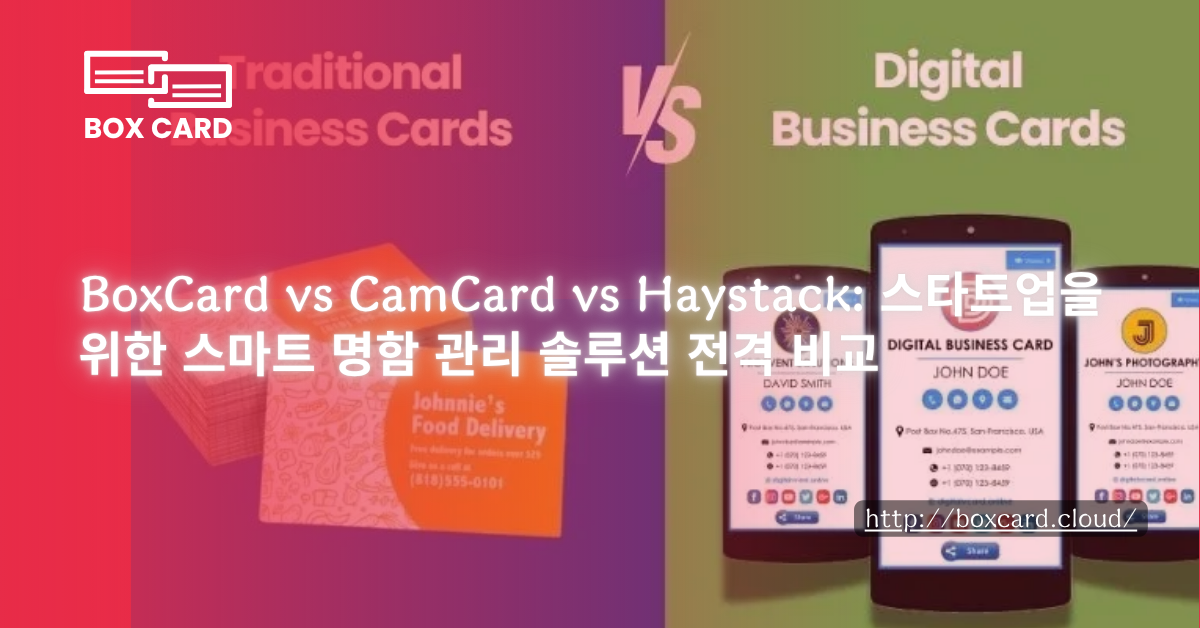 디지털 명함 vs 종이 명함: 2026년 비즈니스 네트워킹의 하이브리드 진화