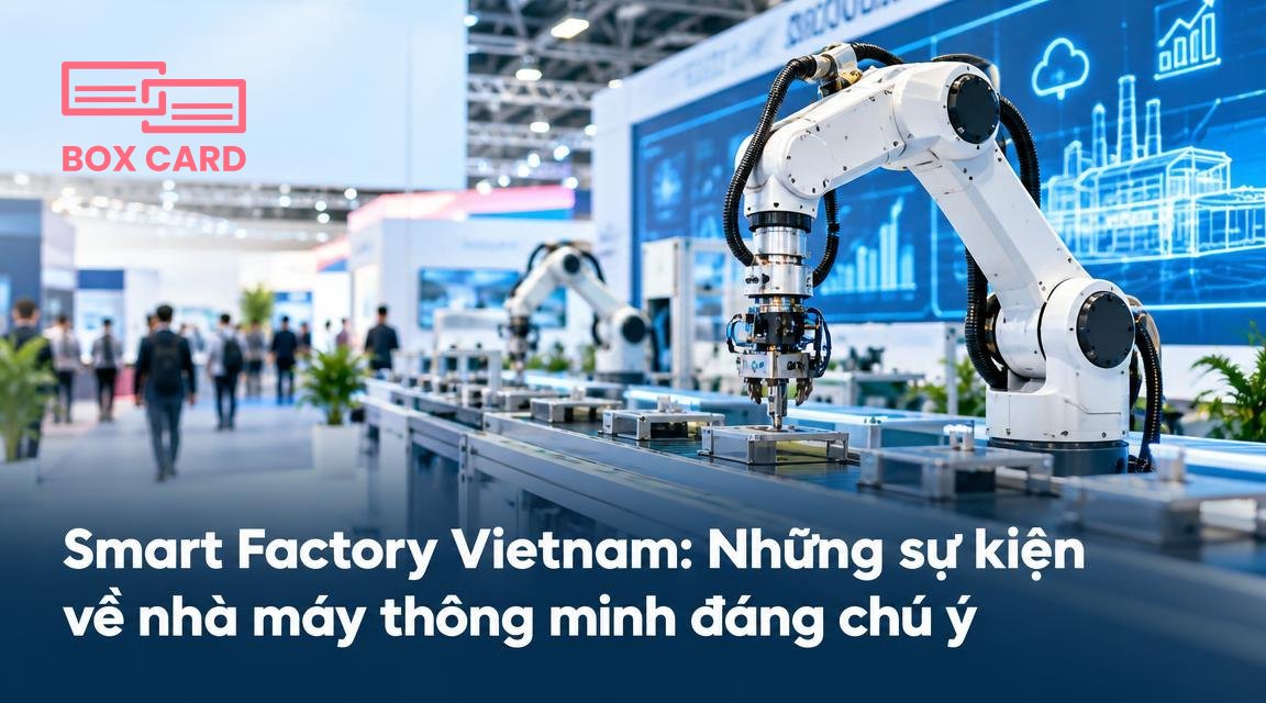 Smart Factory Vietnam: Những sự kiện về nhà máy thông minh đáng chú ý
