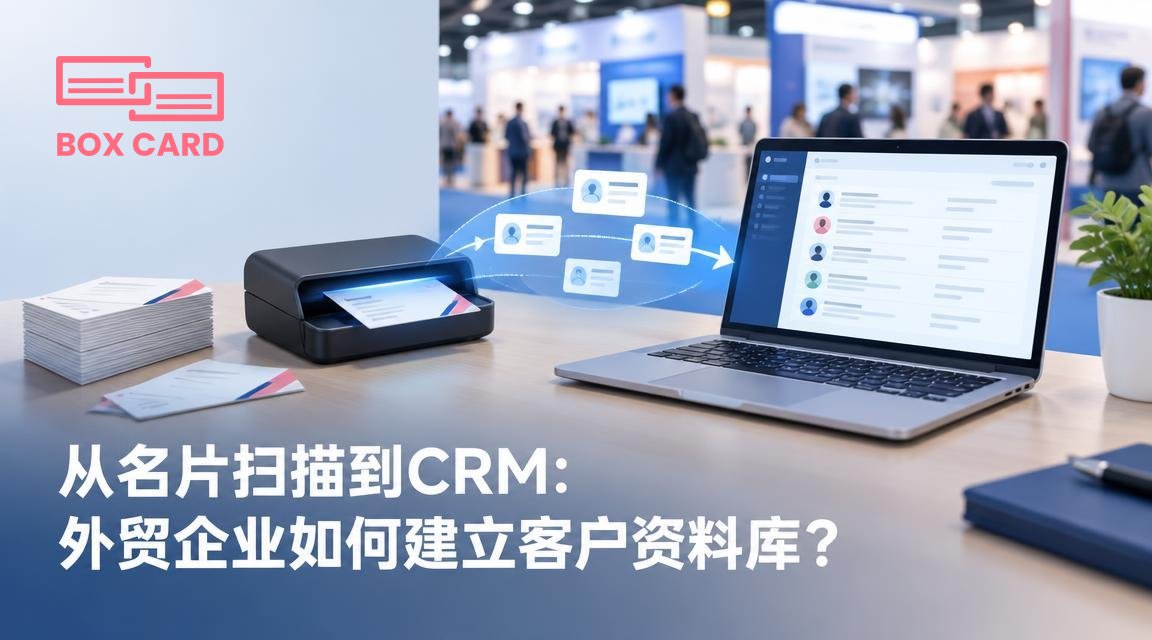 从名片扫描到CRM：外贸企业如何建立客户资料库？