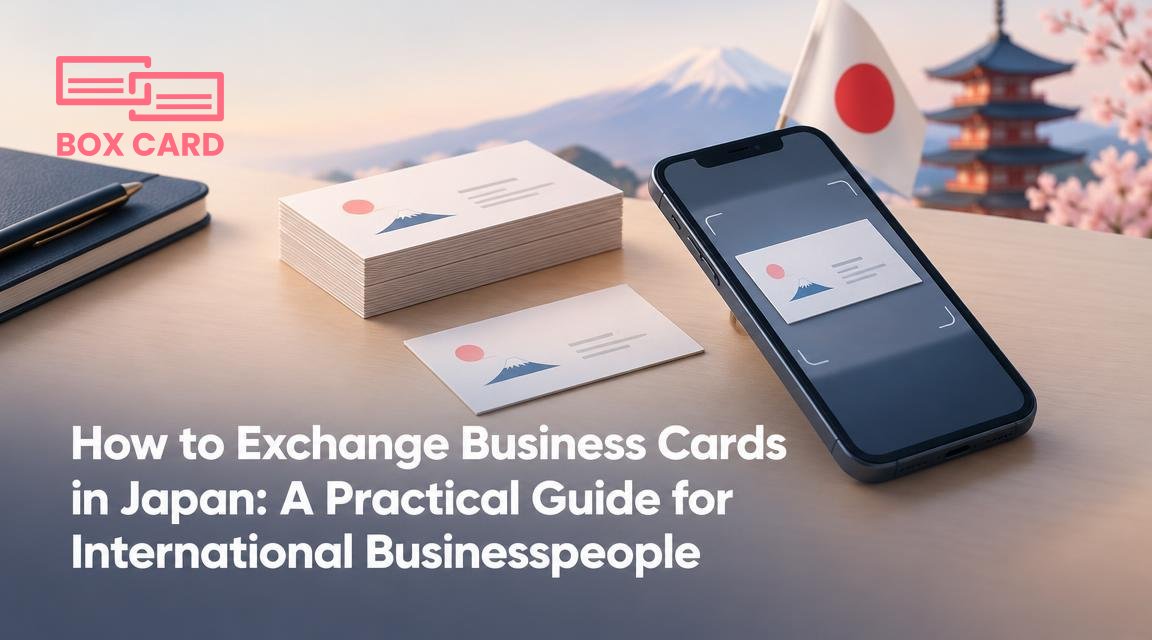 How to Exchange Business Cards in Japan: A Practical Guide for International Businesspeople
