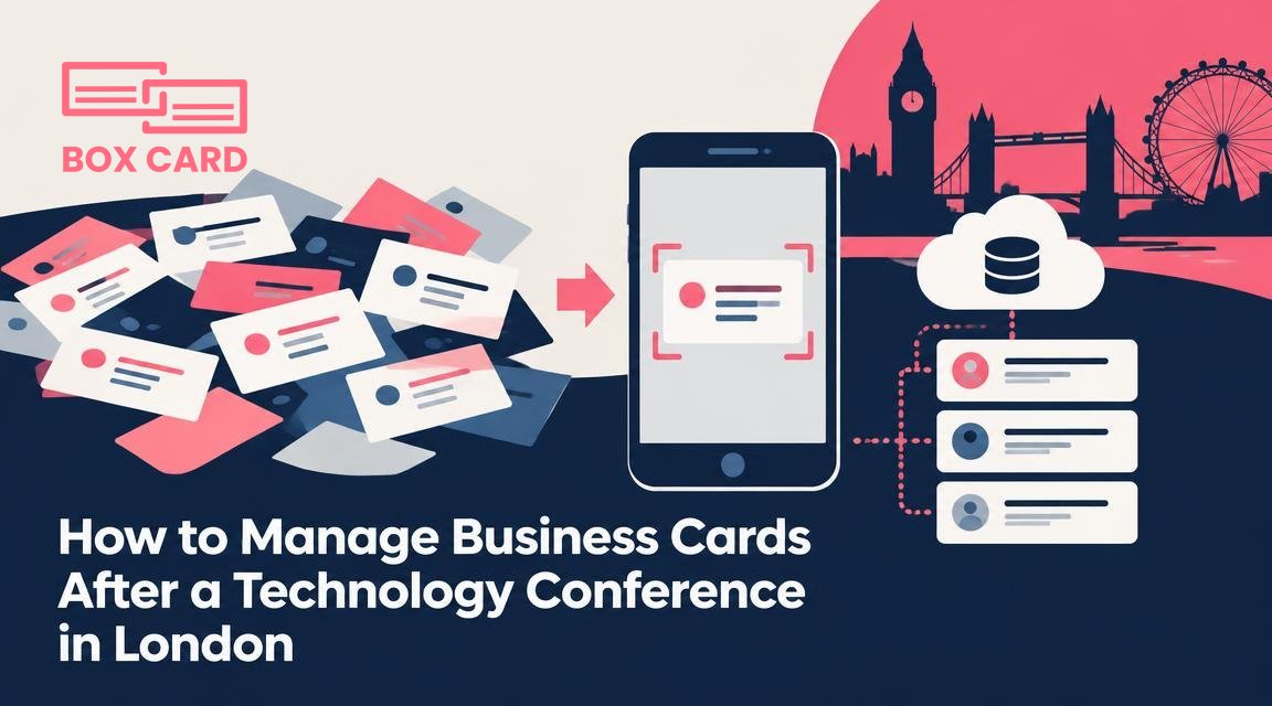 How to Manage Business Cards After a Technology Conference in London